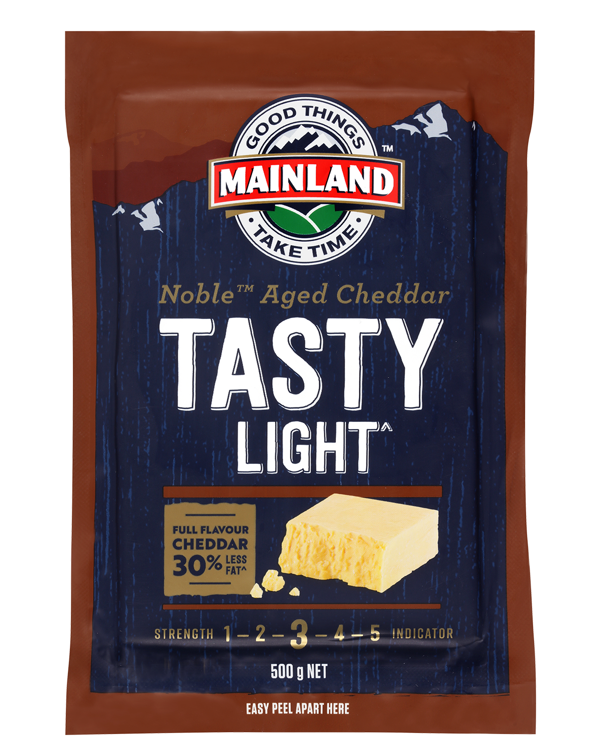 Mainland Tasty Light Cheese Block
