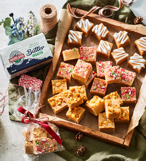 Candy Cane Fudge