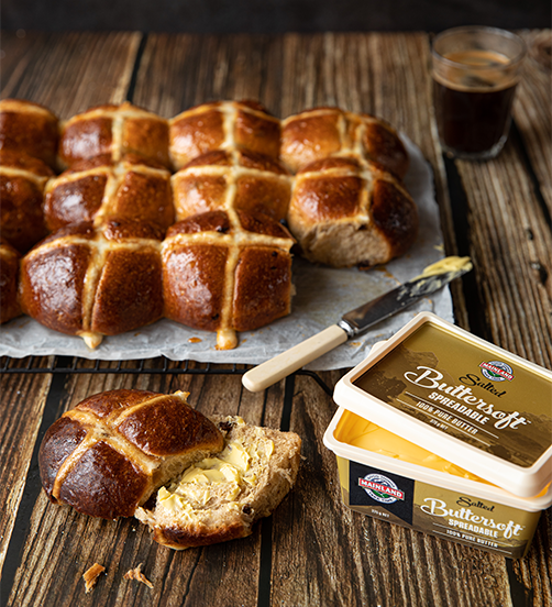 Brioche Hot Cross Buns