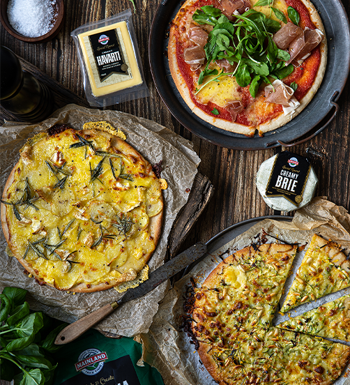 Brie, Potato & Rosemary Pizza