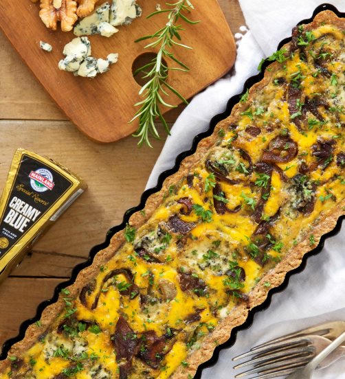 Creamy Blue Cheese Tart