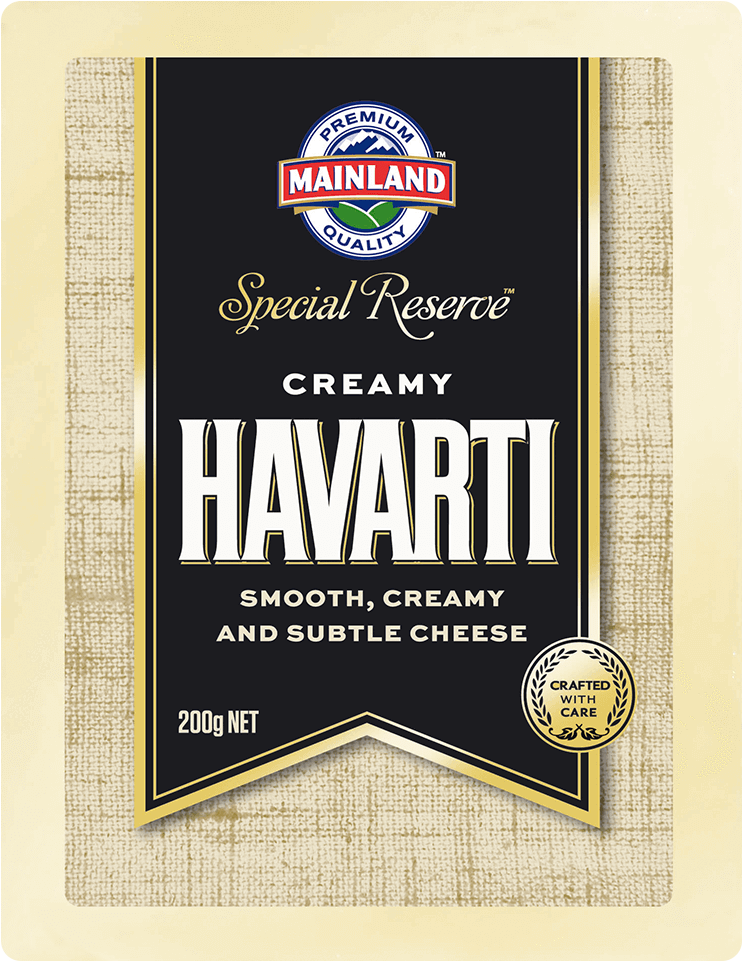 Special Reserve Creamy Havarti Speciality Cheese Mainland